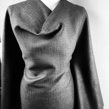 Black Cotton and Rayon Mix