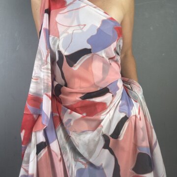 Italian Abstract Polyester