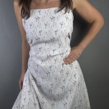 Italian Rayon Flamingoes