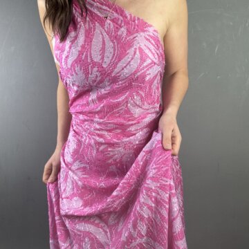 Italian Pink Silk and Cotton