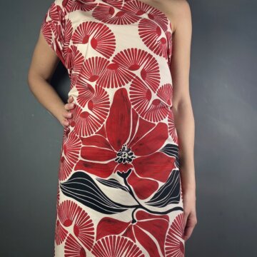 Italian Cotton Red Summer