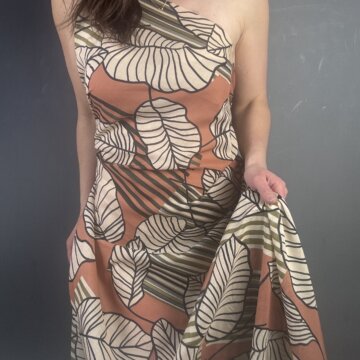 Italian Fine Cotton Summer Jungle