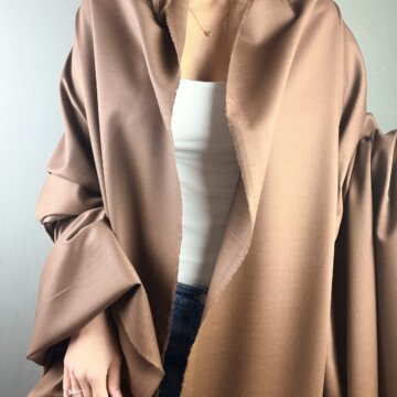 Loro Piana Brown Mink Wool with Lycra