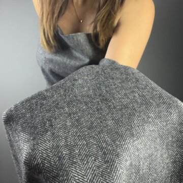 Loro Piana Pure Wool Herringbone