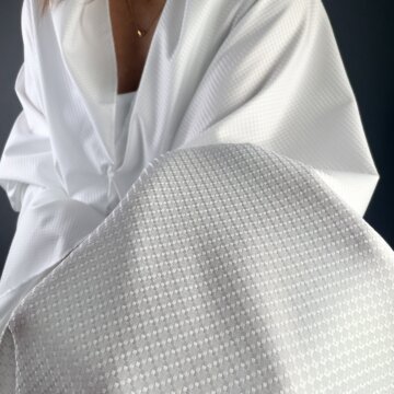 Loro Piana White Cotton Pique