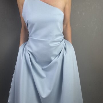 Italian Blue 4 Way Stretch