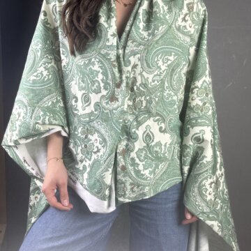 Italian Retro Cotton Jersey Green