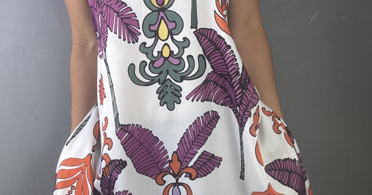 Italian Polyester Colour Pop Stitch Fabrics by M. Rosenberg &
