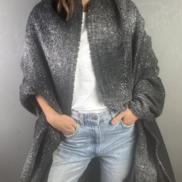 Italian Wool Sequin Blend