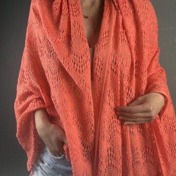 Orange Corel Lace