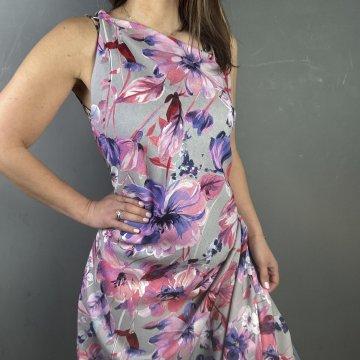 Linen and Rayon Spring Flowers