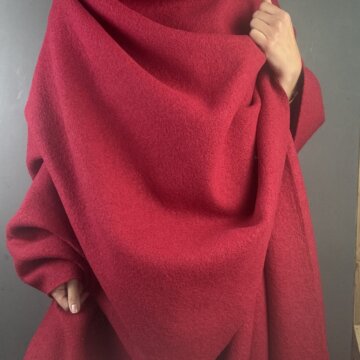 Red Boiled Wool
