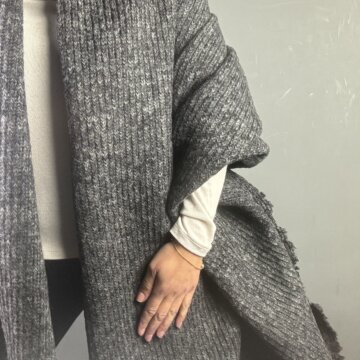 Italian Cable Stitch Wool Mix