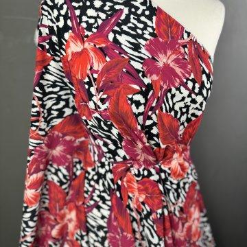Tropical Flower Twist Polyester