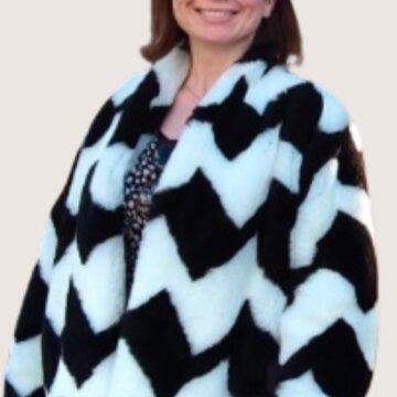 Last Chance to Buy 2.65metres for £62.00 Faux Fur De Vil