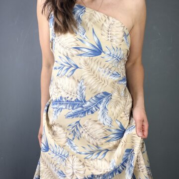 Calm Jungle Linen, Cotton & Spandex