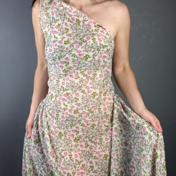 Italian Silk & Cotton Floral