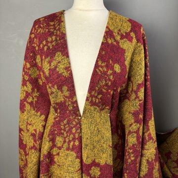 Italian Wool Mix Carpet Coat