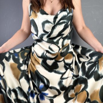 Italian Floral Print Rayon