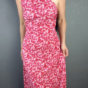 The Larger Crinkle Jersey of The Spring in Pink