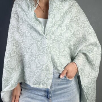 Italian Paisley Linen