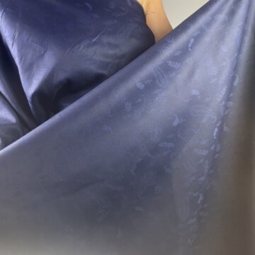 Italian Denim Look Cotton Paisley