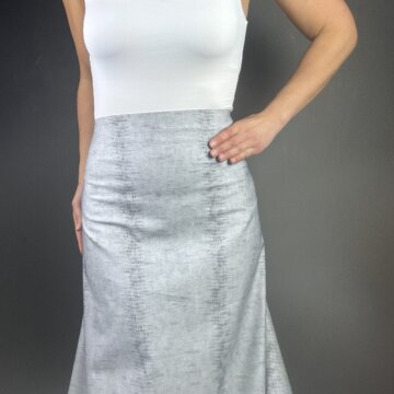 Italian Cotton and Lycra Snake Print