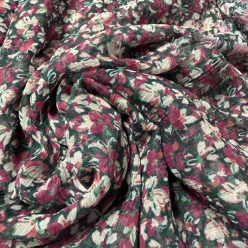 Last Chance To Buy 1.70m for £6 Italian Crinkle Poly Lurex
