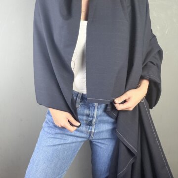 Special Offer Navy Pin Stripe
