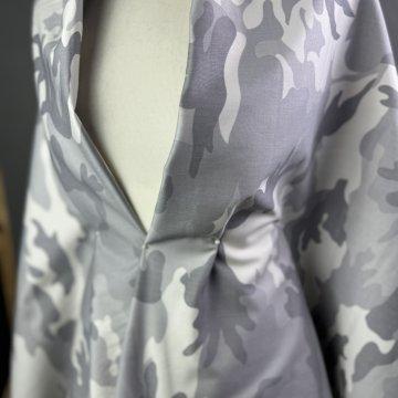 Italian Cotton Sateen Camo