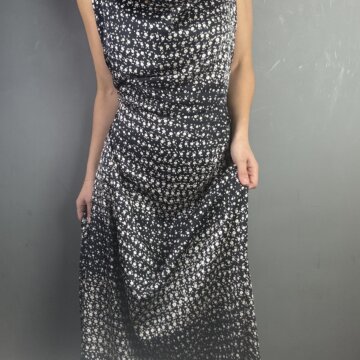 Italian Rayon Tiny Floral Print