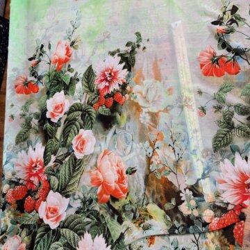 Last Chance To Buy Polyester Crepe Georgette 7metres £30