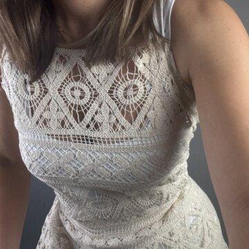 Cotton Crochet Diamonds and Circles