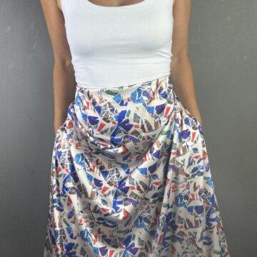 Colourful Gem Stones Heavy Polyester