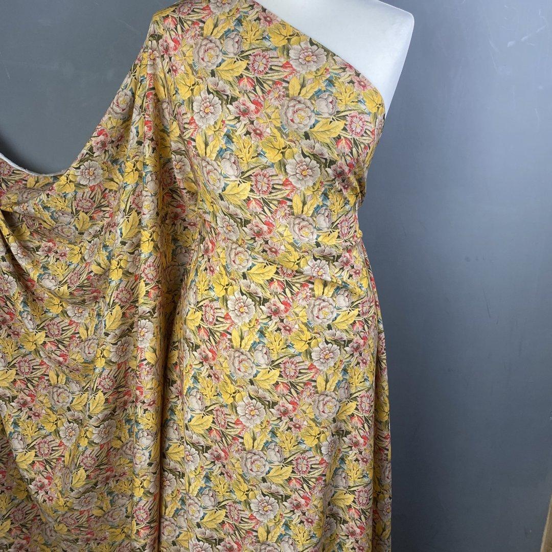 thumbnail interactive-video image 1 of Printed Rayon Fabric By AEL – Patterned, Soft Rayon – Made In India 1 of 6