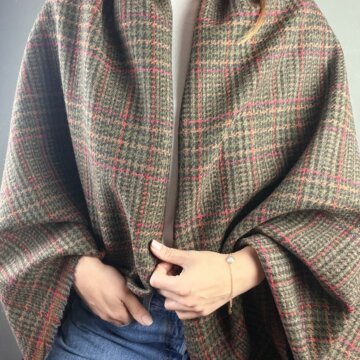 Check Wool Mix