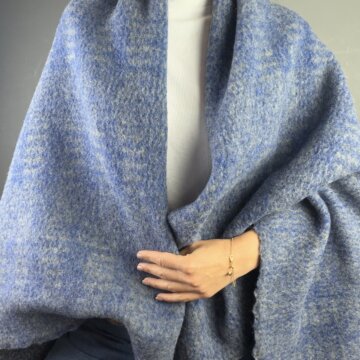 Italian Blue Wool Mix