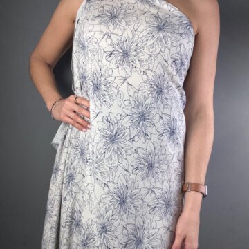 Rayon with Linen Everyday Flowers