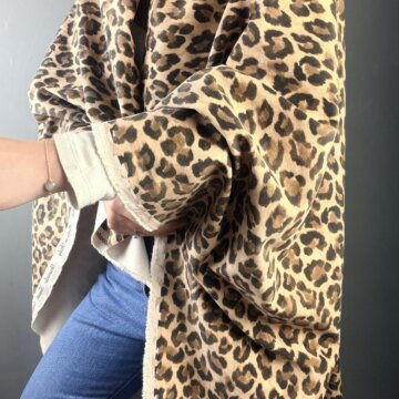 Italian Animal Uncut Corduroy