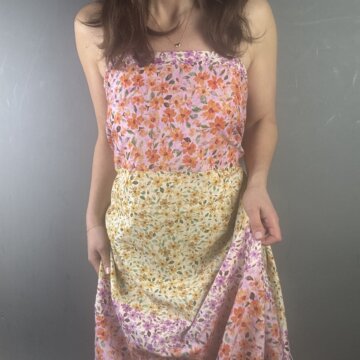 Italian Linen and Rayon Chic Meadow