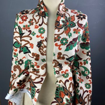 Paisley Print Matelassé