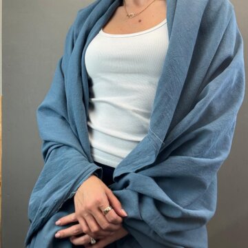 Blue Washed Linen