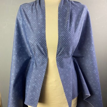 Pure Cotton Italian Sequin Chambray