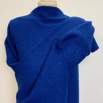 Wool Mix Marl Royal Blue