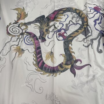 Last Chance To Buy 3 panels cotton & rayon £10