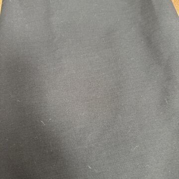 Last Chance To Buy Pure Black Cotton 70cm for £2.00